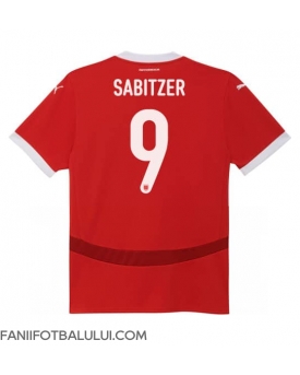 Austria Marcel Sabitzer #9 Echipament de Fotbal Replică European 2024 Femei Acasa